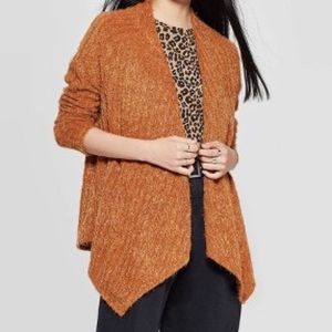 Women's Long Sleeve Eyelash Open Cardigan - Xhilaration™